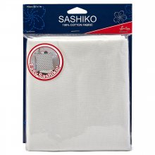 Sashiko: Cotton Fabric: 1m x 1.42m: Ivory