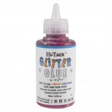 Adhesive: Hi-Tack Glitter Glue: Fuchsia: 50ml (6)