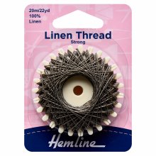 Linen Thread: 10m - Khaki