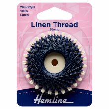 Linen Thread: 10m - Navy