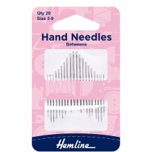 Hand Sewing Needles: Between/Quilting: Size 3-9