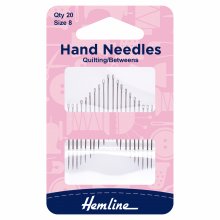 Hand Sewing Needles: Between/Quilting: Size 8
