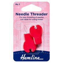 Needle Threader: with Cutter