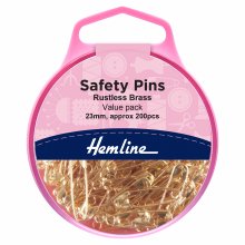 Safety Pins: Value Pack - 23mm - 200pcs