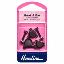 Hook and Bar: Black - Small
