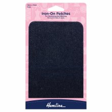 Cotton Twill Patches: Denim - 10 x 15cm