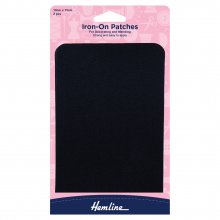 Cotton Twill Patches: Navy - 10 x 15cm
