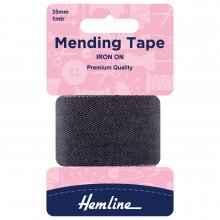 Iron-On Mending Tape: Denim - 100cm x 38mm