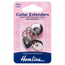 Collar Expanders: Metal - 19mm - 3pcs