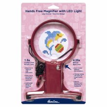 Hands Free Neck Magnifier with LED Light