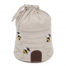 Premium Novelty Collection: Hive Drawstring Bag: Bee