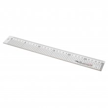 Ruler: Aluminium: Stainless Steel Edge: 30cm