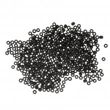 Seed Beads: Size 11/0: Black