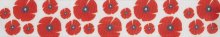Exclusive To Groves: Poppy: 1m x 25mm: Multi