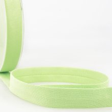 Bias Binding: Cotton Jersey: 20mm: Nile green