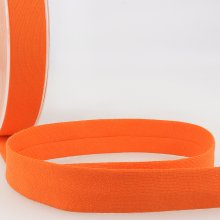 Bias Binding: Cotton Jersey: 20mm: Orange
