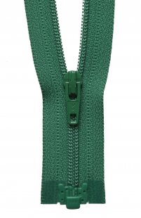 Light-Weight Open End Zip: 36cm: Emerald