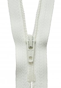 Nylon Dress and Skirt Zip: 10cm: Cream