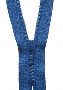 Nylon Dress and Skirt Zip: 10cm: Mid Royal Blue