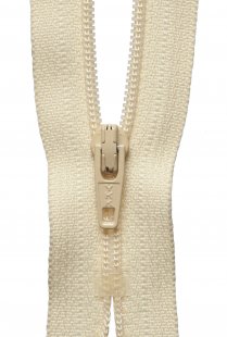 Nylon Dress and Skirt Zip: 10cm: Chamois