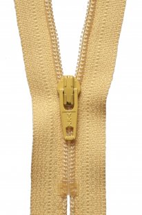 Nylon Dress and Skirt Zip: 10cm: Buttercup