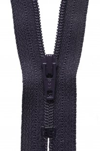 Nylon Dress and Skirt Zip: 10cm: Blackberry