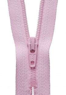 Nylon Dress and Skirt Zip: 18cm: Mid Pink
