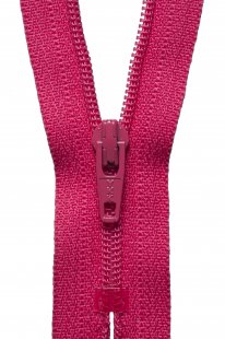 Nylon Dress and Skirt Zip: 18cm: Shocking Pink