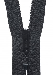 Nylon Dress and Skirt Zip: 20cm: Black