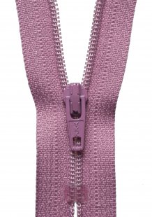 Nylon Dress and Skirt Zip: 30cm: Dark Dusky Pink