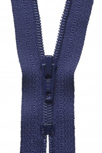 Nylon Dress and Skirt Zip: 46cm/18.11in: Dark Purple