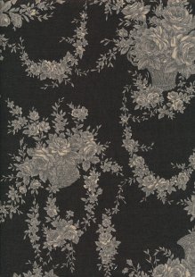 Lecien Japanese Fabric - Vintage Rose 20800-135 BROWN