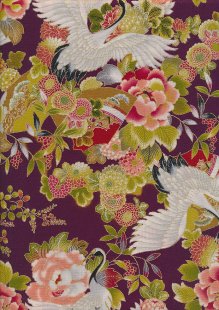 Japanese Kimono Print - Tokiwa 61850 Col 104