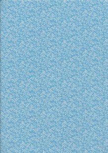 John Louden - Floral Vine JLK0104 Candy Blue