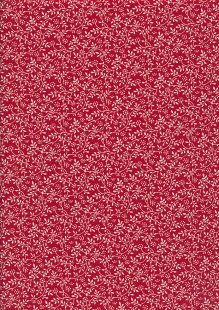 John Louden - Floral Vine JLK0104 Red