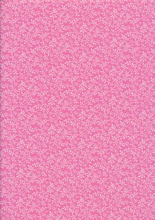 John Louden - Floral Vine JLK0104 Bright Pink