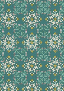Lewis & Irene - Majolica A665.2 Floral tile on green