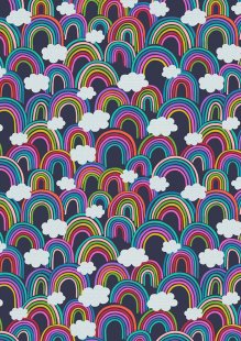 Lewis & Irene - Over The Rainbow A441.5 - All over rainbow on nearly black