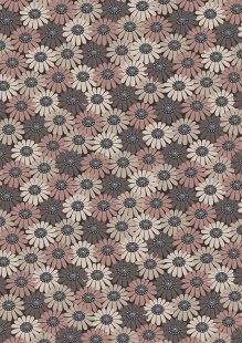 Lewis & Irene - Shinrin Yoku A643.3 Compact floral browns