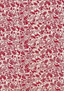 Liberty Fabrics - A Woodland Christmas Echanted Forest 4776019A