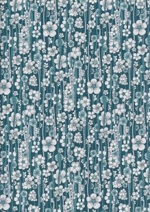 Liberty Fabrics - Arthur's Garden 2Floral Waterfall 01667317A