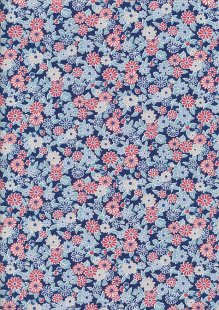 Liberty Fabrics - Arthur's Garden Charming Chrysanthemums 310A