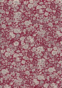 Liberty Fabrics - Emily Belle Jewel Tones Claret 1666435A