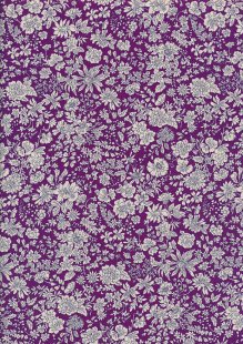 Liberty Fabrics - Emily Belle Jewel Tones Damson 1666437A