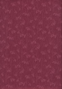 Liberty Fabrics - Snowdrop Spot 1666878A Sienna Red