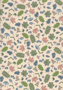 Liberty Fabrics - Woodland Walk Woodland Forage 16668121A