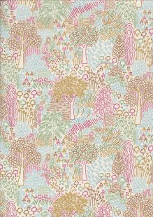 Liberty Fabrics - Woodland Walk Woodland Melody 16668118C