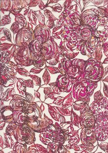 Liberty Cotton Lawn - Pink Floral LOR257