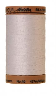 Silk-Finish Cotton 40 457m XS AM9135-2000 White
