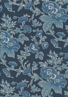 Moda Fabrics - Bleu De France France Indigo 13931-17